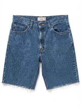 Levi's Blue Denim Cutoff Shorts